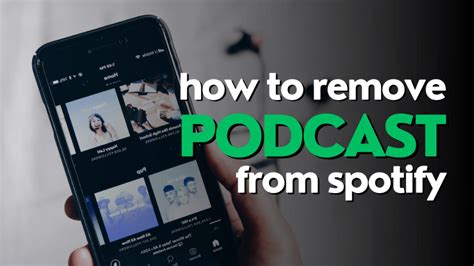 remove podcasts from spotify.